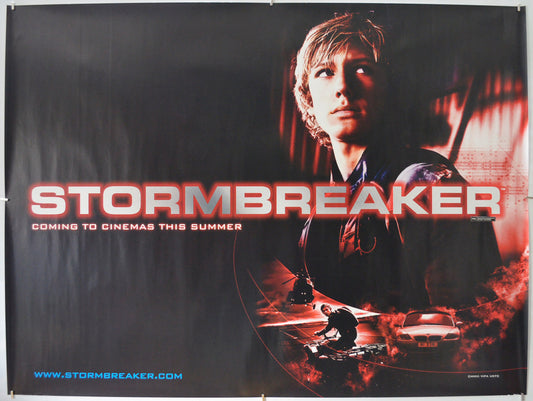 Stormbreaker (Teaser / Advance Version)  Original Quad Poster - Film Poster - Movie Poster  