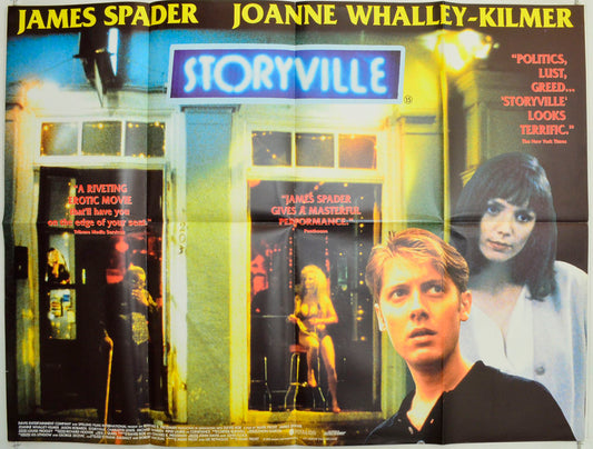 Storyville Original British Quad Poster - Film Poster - Movie Poster 