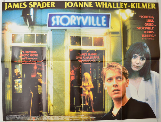 Storyville   Original Quad Poster - Film Poster - Movie Poster 