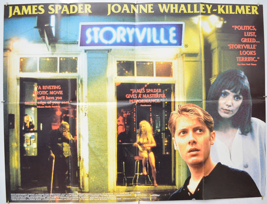 Storyville Original Quad Poster - Film Poster - Movie Poster  