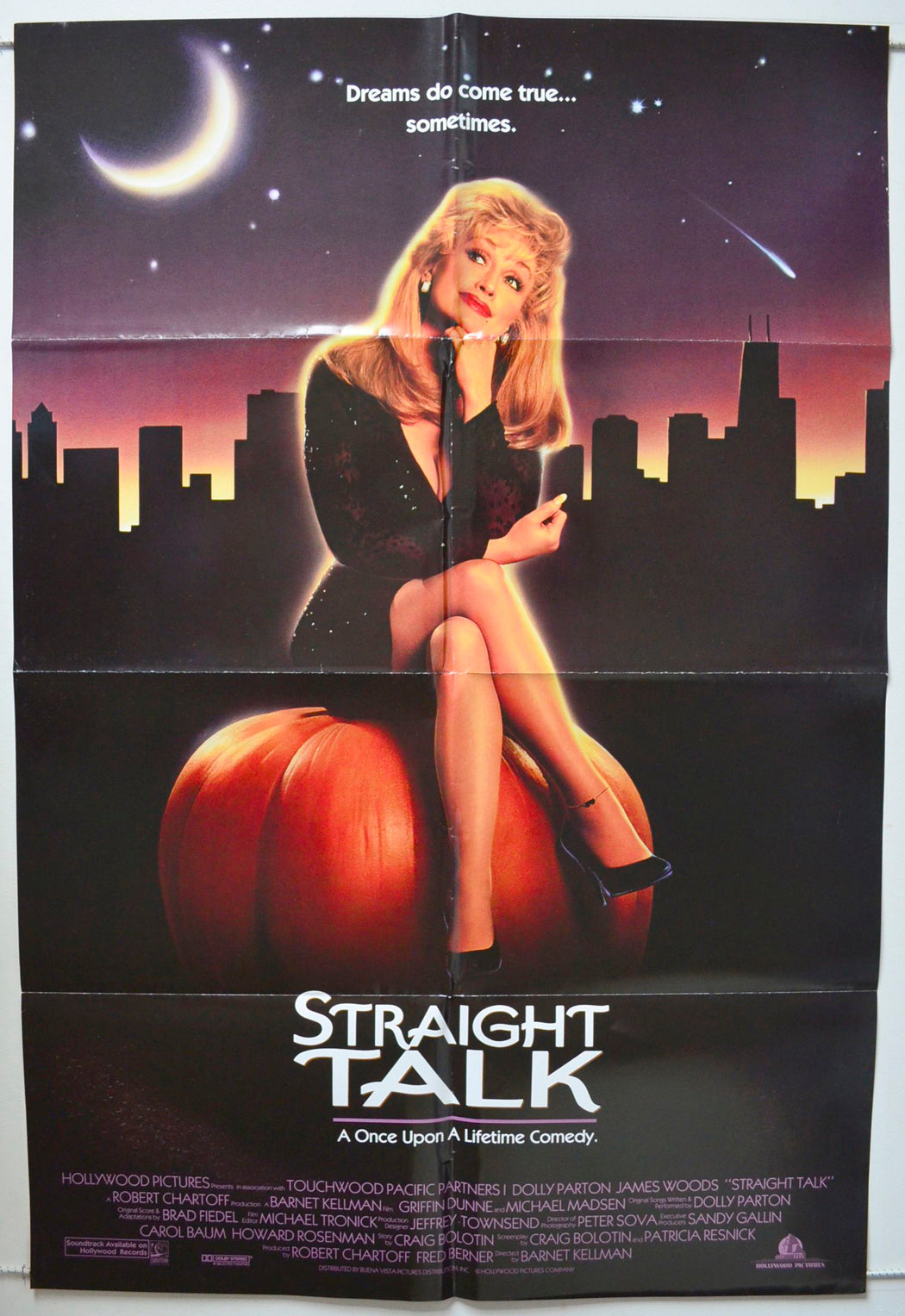 Straight Talk Original One Sheet Poster - Movie Poster