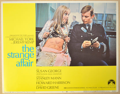 THE STRANGE AFFAIR (Card 4) Cinema Lobby Card Set 