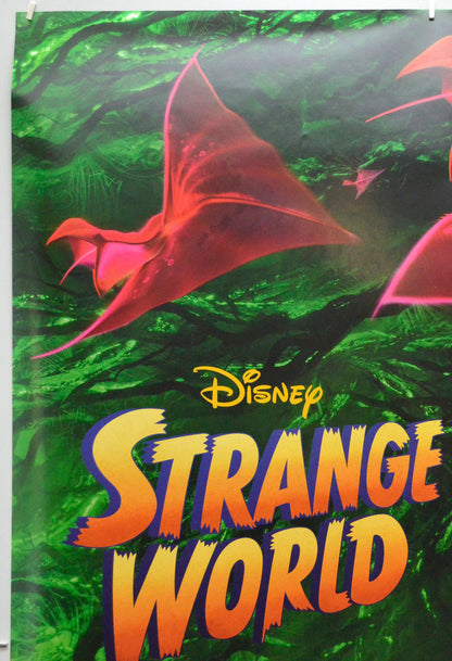 Strange World (Top Left) Cinema One Sheet Movie Poster 