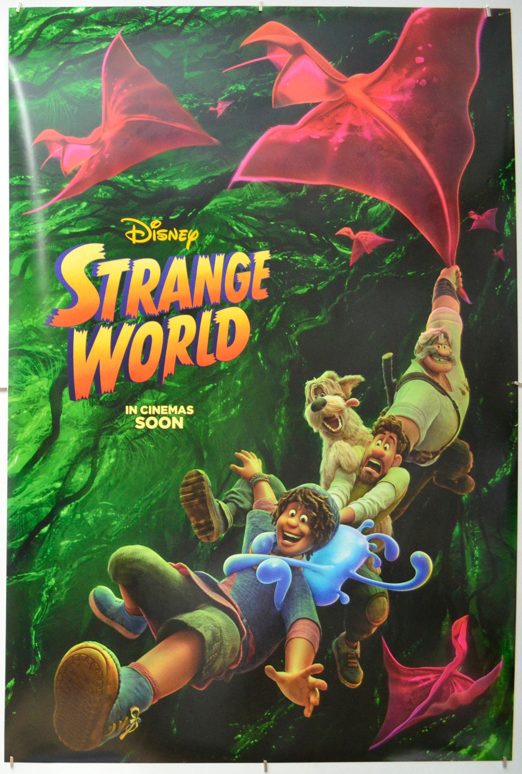 Strange World - Original One Sheet Poster - Film Poster - Movie Poster 