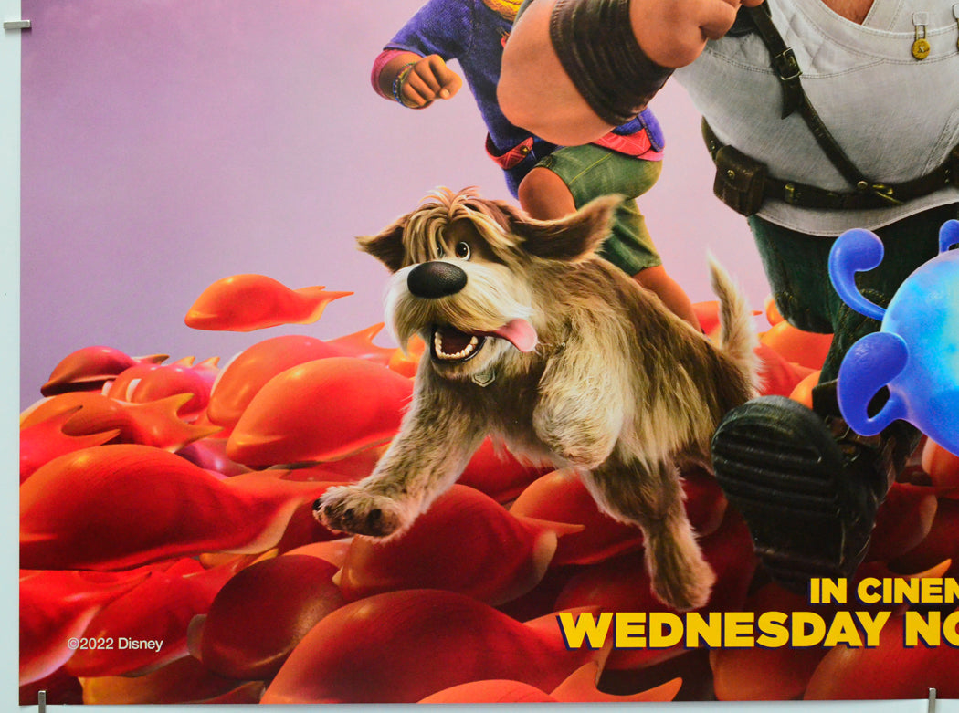 Strange World (Bottom Left) Cinema Quad Movie Poster 