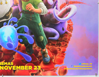 Strange World (Bottom Right) Cinema Quad Movie Poster 