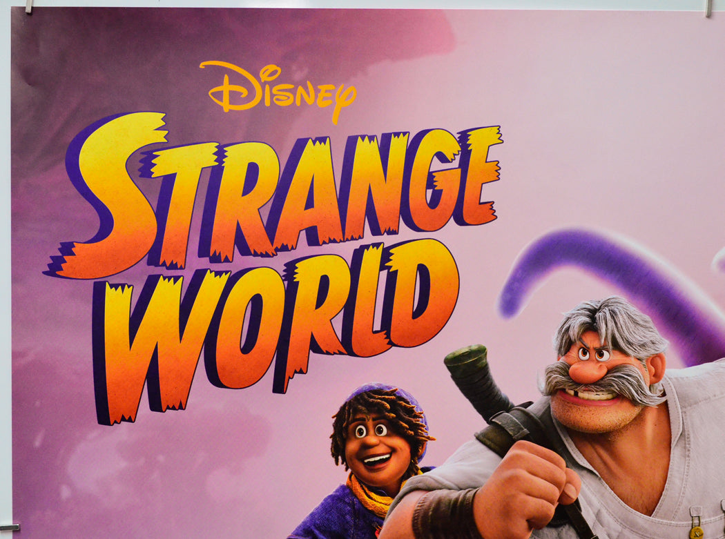 Strange World (Top Left) Cinema Quad Movie Poster 