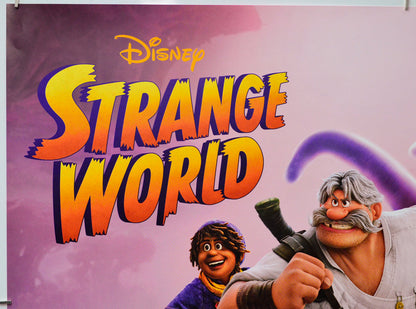 Strange World (Top Left) Cinema Quad Movie Poster 