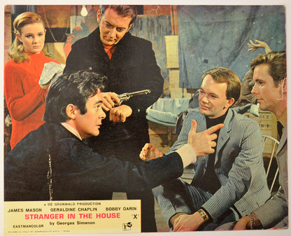 STRANGER IN THE HOUSE (Card 5) Cinema Colour FOH Stills / Lobby Cards 