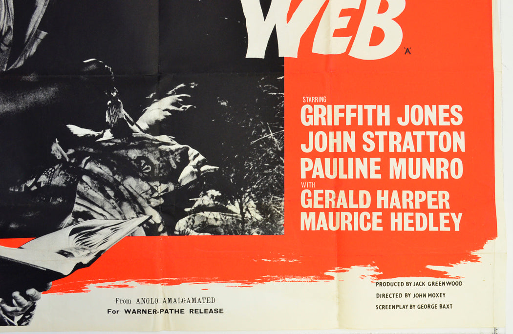 STRANGLER’S WEB (Bottom Right) Cinema Quad Movie Poster 