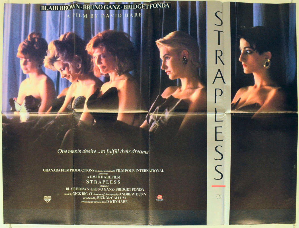 Strapless Original British Quad Poster - Film Poster - Movie Poster 