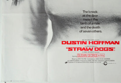 STRAW DOGS (Bottom Left) Cinema Quad Movie Poster 