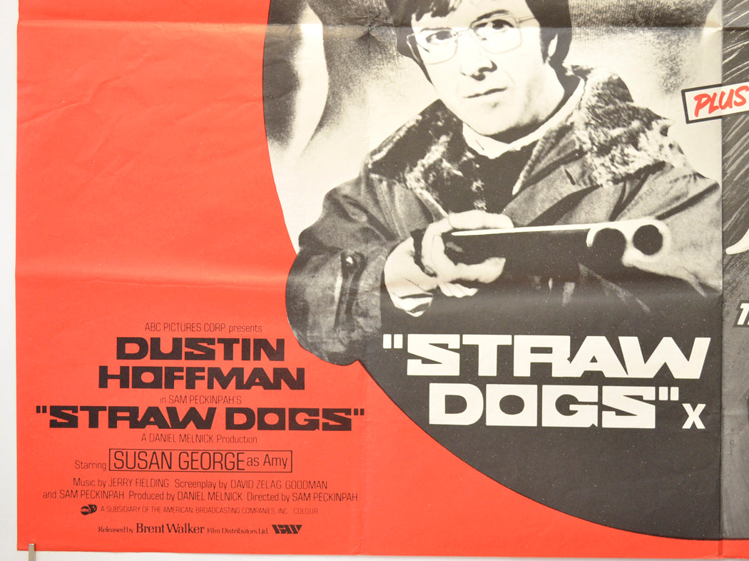 STRAW DOGS / FOOD OF THE GODS (Bottom Left) Cinema Quad Movie Poster 