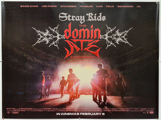 Stray Kids: The dominATE Experience - Original Quad Poster - Film Poster - Movie Poster