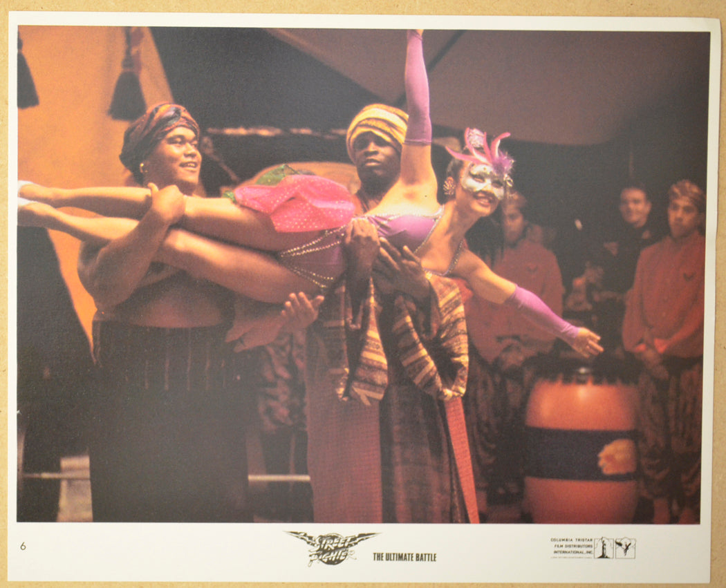 STREET FIGHTER (Card 6) Cinema Set of Colour FOH Stills / Lobby Cards 