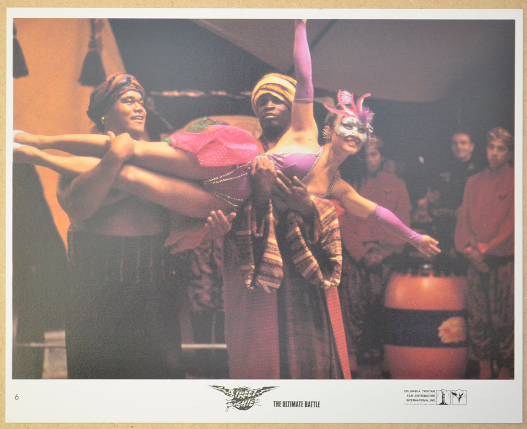 STREET FIGHTER (Card 6) Cinema Set of Colour FOH Stills / Lobby Cards 