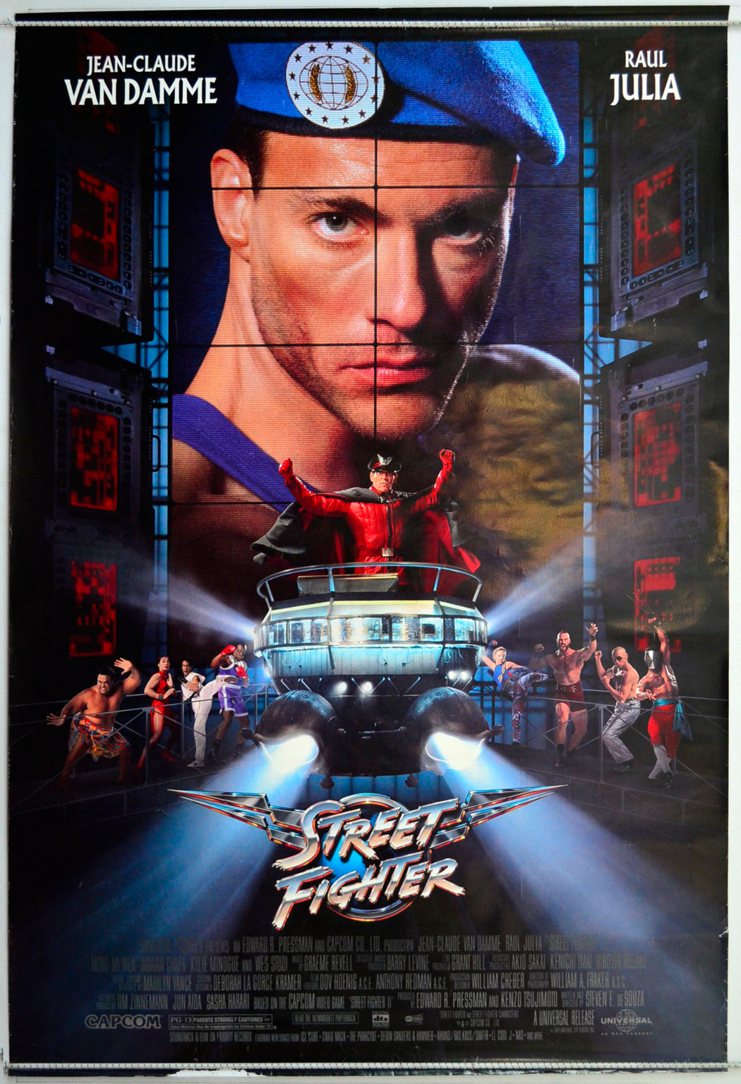 Street Fighter Original One Sheet Poster - Movie Poster