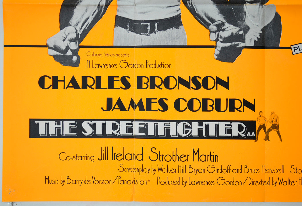 THE STREETFIGHTER / AND NOW FOR SOMETHING COMPLETELY DIFFERENT (Bottom Left) Cinema Quad Movie Poster 