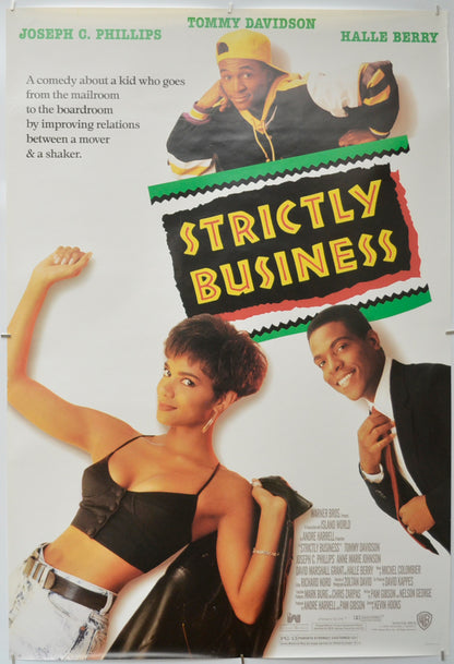 Strictly Business Original One Sheet Poster - Film Poster - Movie Poster