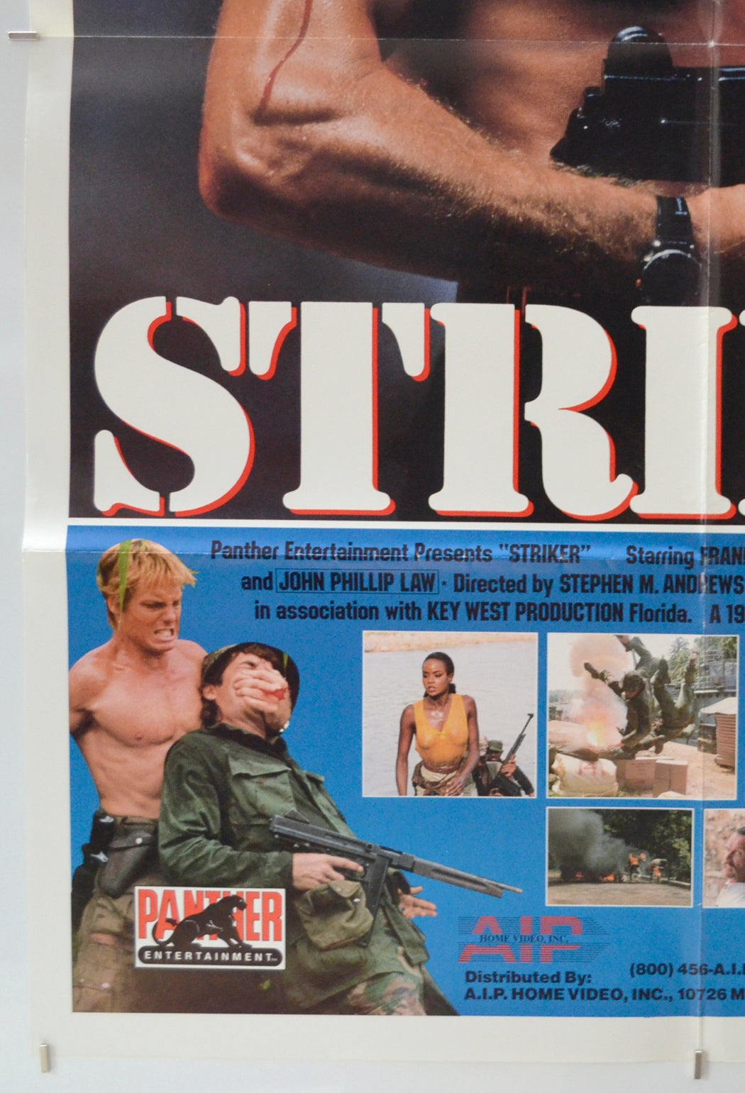 STRIKER (Bottom Left) Cinema One Sheet Movie Poster 