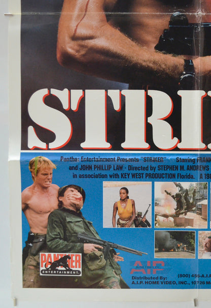 STRIKER (Bottom Left) Cinema One Sheet Movie Poster 