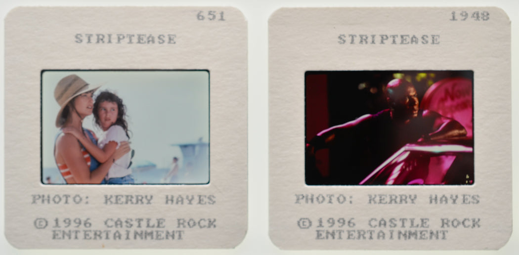 Striptease (Slides 5 and 6) Original 35mm Slides - Cinema Press Slides