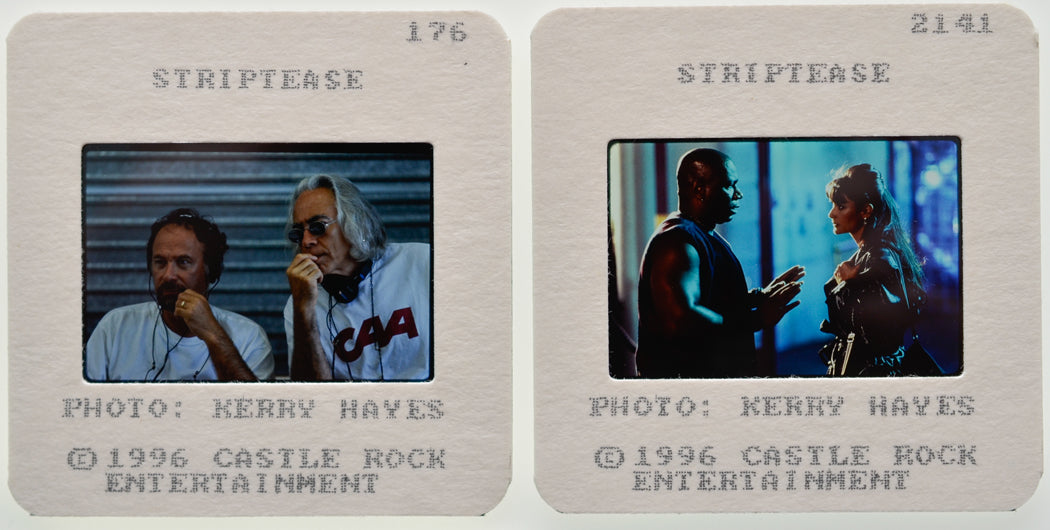 Striptease (Slides 7 and 8) Original 35mm Slides - Cinema Press Slides