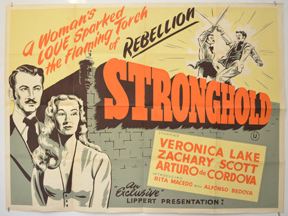 Stronghold Original Quad Poster - Film Poster - Movie Poster  