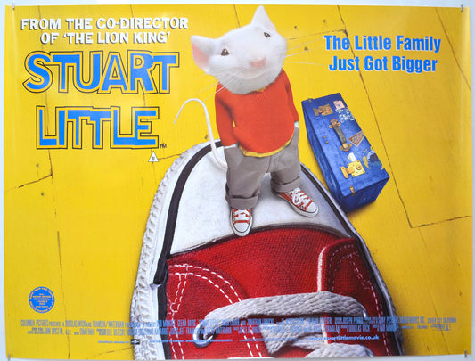 Stuart Little Original Quad Poster - Film Poster - Movie Poster