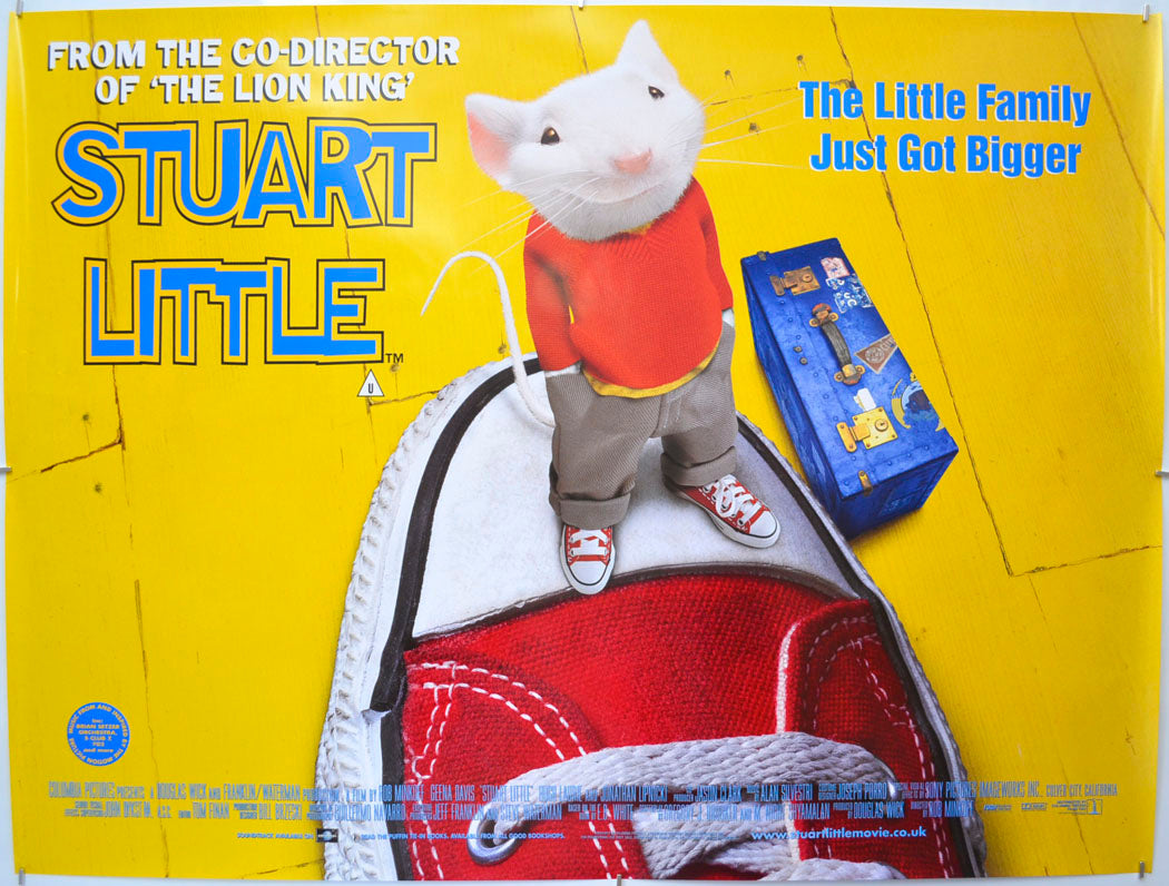 Stuart Little Original Quad Poster - Film Poster - Movie Poster