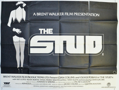 The Stud  Original British Quad Poster - Film Poster - Movie Poster 