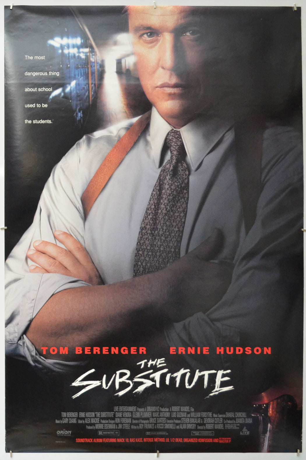 The Substitute Original One Sheet Poster - Film Poster - Movie Poster