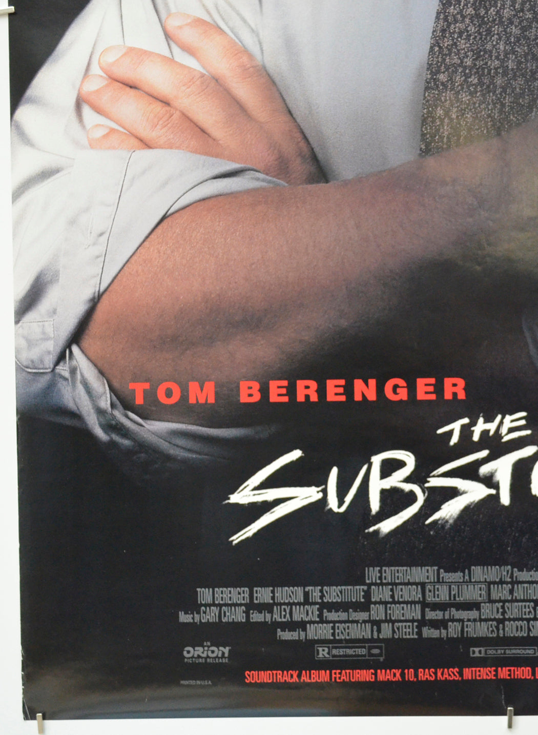 THE SUBSTITUTE (Bottom Left) Cinema One Sheet Movie Poster 