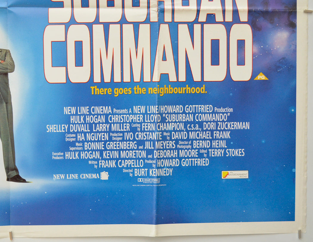 SUBURBAN COMMANDO (Bottom Right) Cinema Quad Movie Poster 