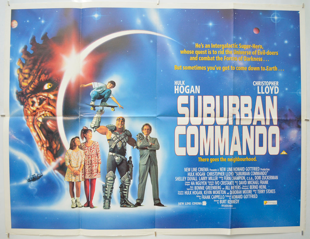 Suburban Commando Original Quad Poster - Film Poster - Movie Poster