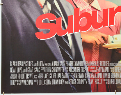 Suburbicon (Bottom Left) Cinema Quad Movie Poster 