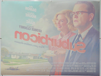 Suburbicon (Back) Cinema Quad Movie Poster 