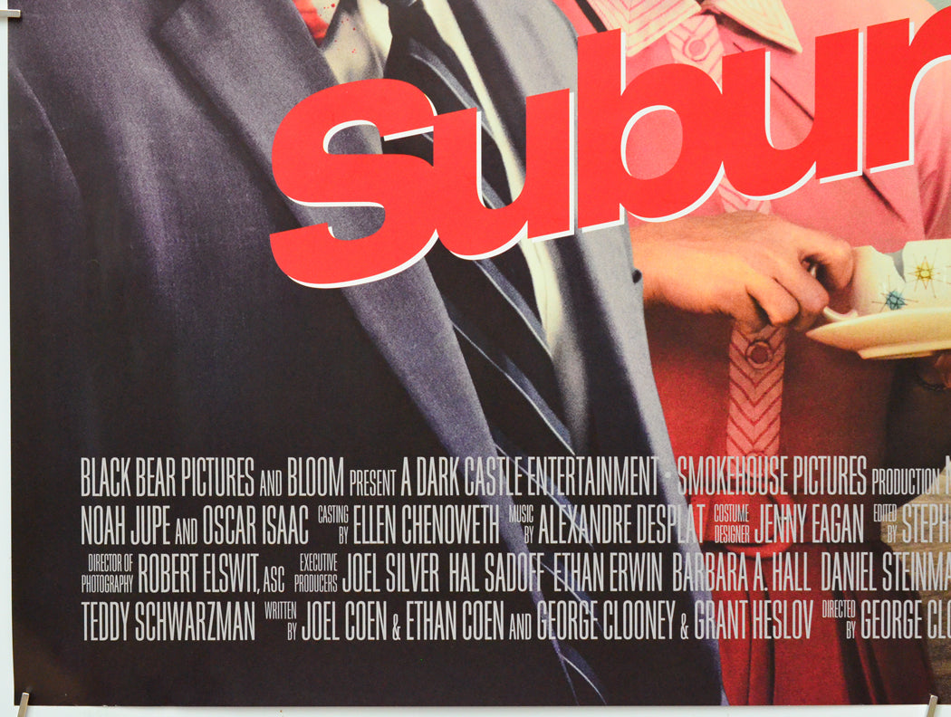 Suburbicon (Bottom Left) Cinema Quad Movie Poster 