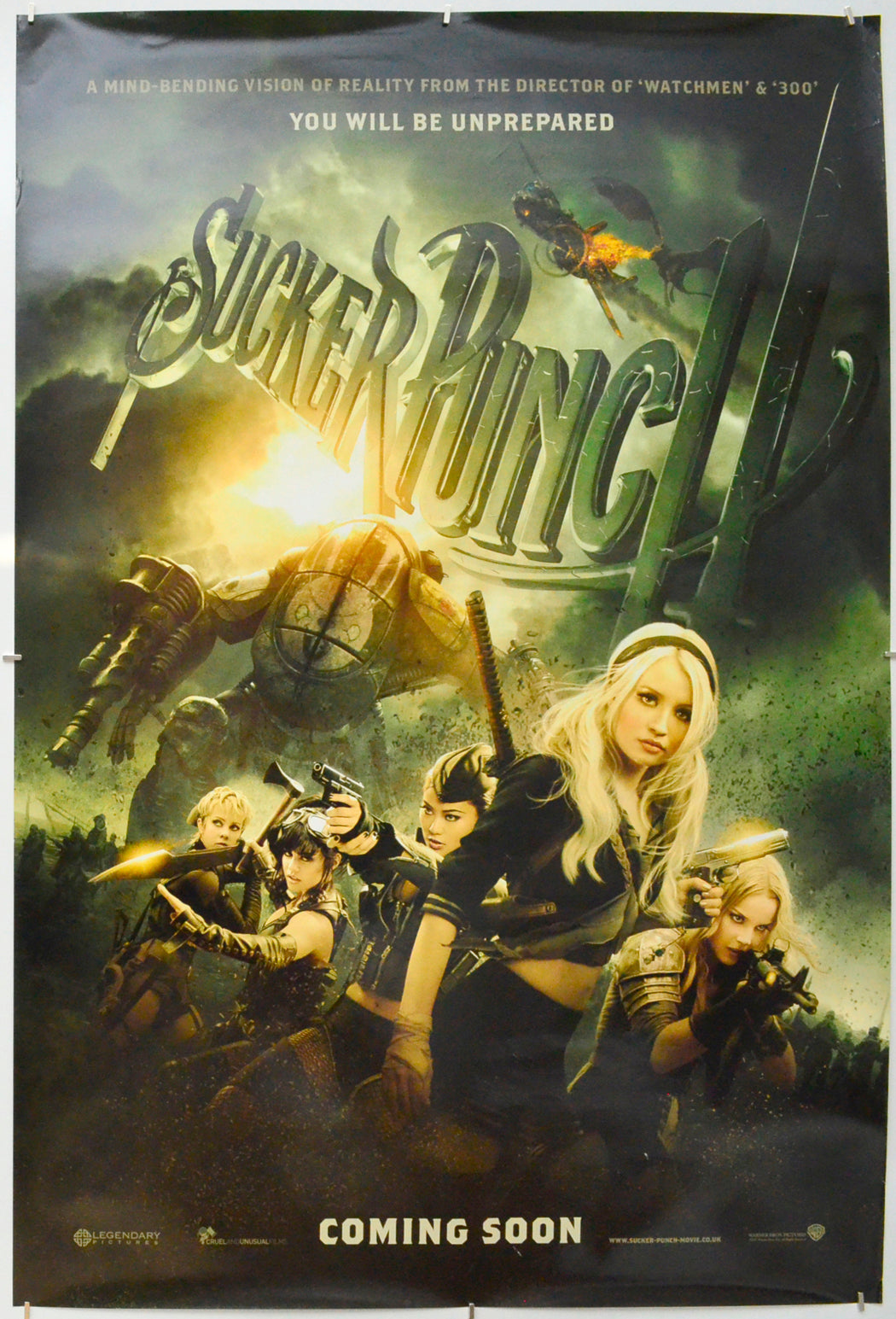 Sucker Punch - Original One Sheet Poster - Film Poster - Movie Poster 