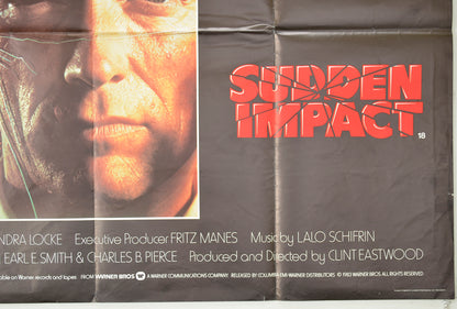 SUDDEN IMPACT (Bottom Right) Cinema Quad Movie Poster 