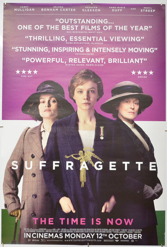 Suffragette Original One Sheet Poster - Film Poster - Movie Poster