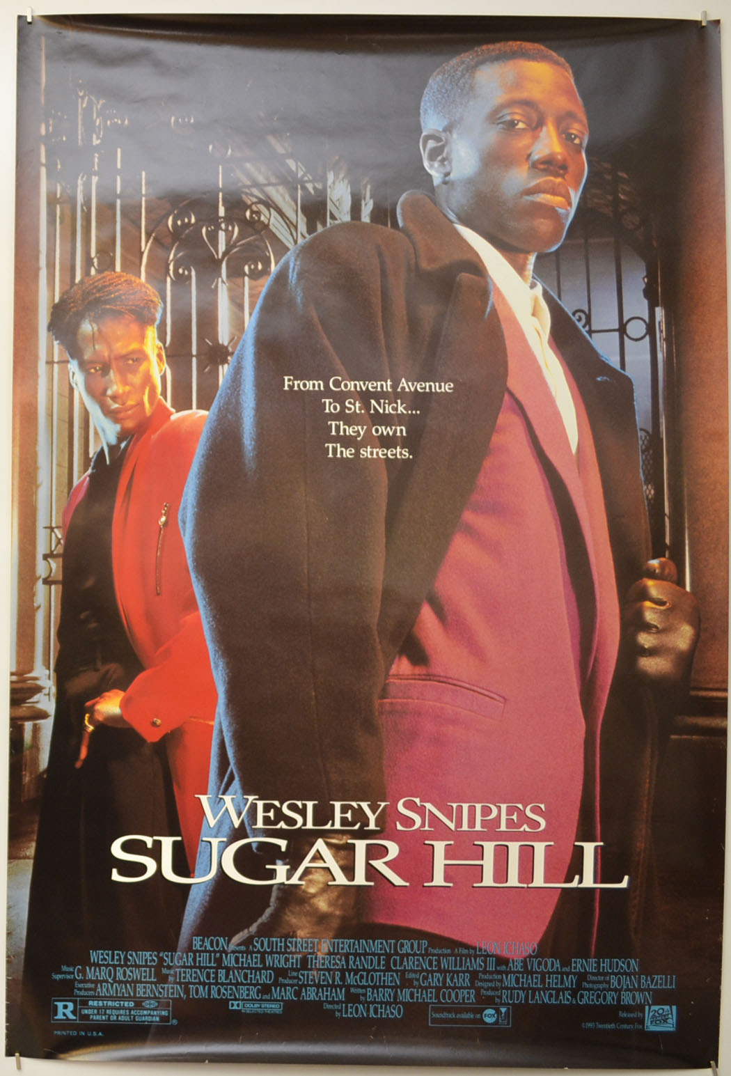 Sugar Hill Original One Sheet Poster - Film Poster - Movie Poster