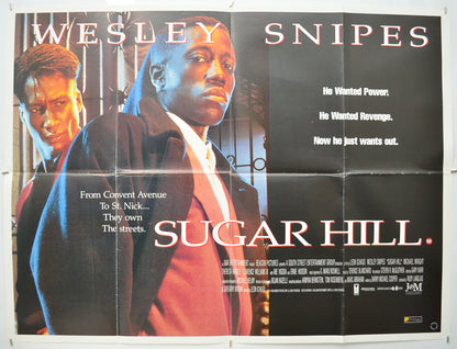 Sugar Hill Original Quad Poster - Film Poster - Movie Poster