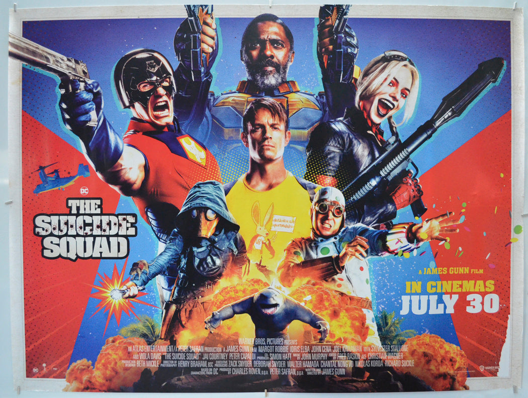 The Suicide Squad - Original Quad Poster - Film Poster - Movie Poster