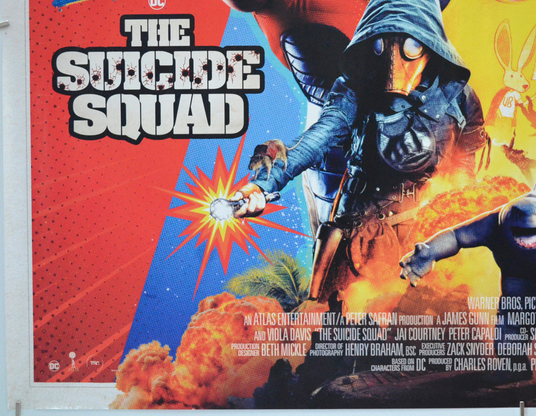 THE SUICIDE SQUAD (Bottom Left) Cinema Quad Movie Poster 