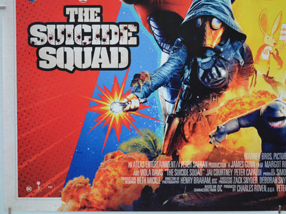 THE SUICIDE SQUAD (Bottom Left) Cinema Quad Movie Poster 