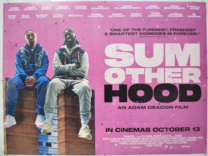 Sumotherhood (Sum Other Hood) Original Quad Poster - Film Poster - Movie Poster 