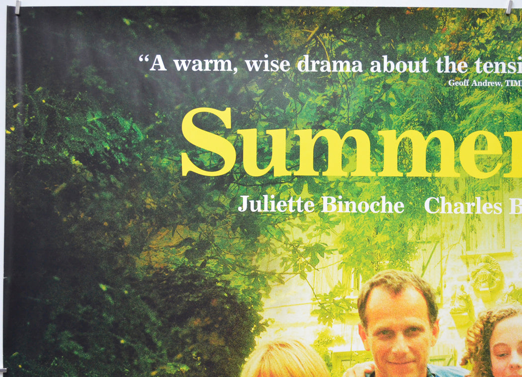 SUMMER HOURS (Top Left) Cinema Quad Movie Poster 