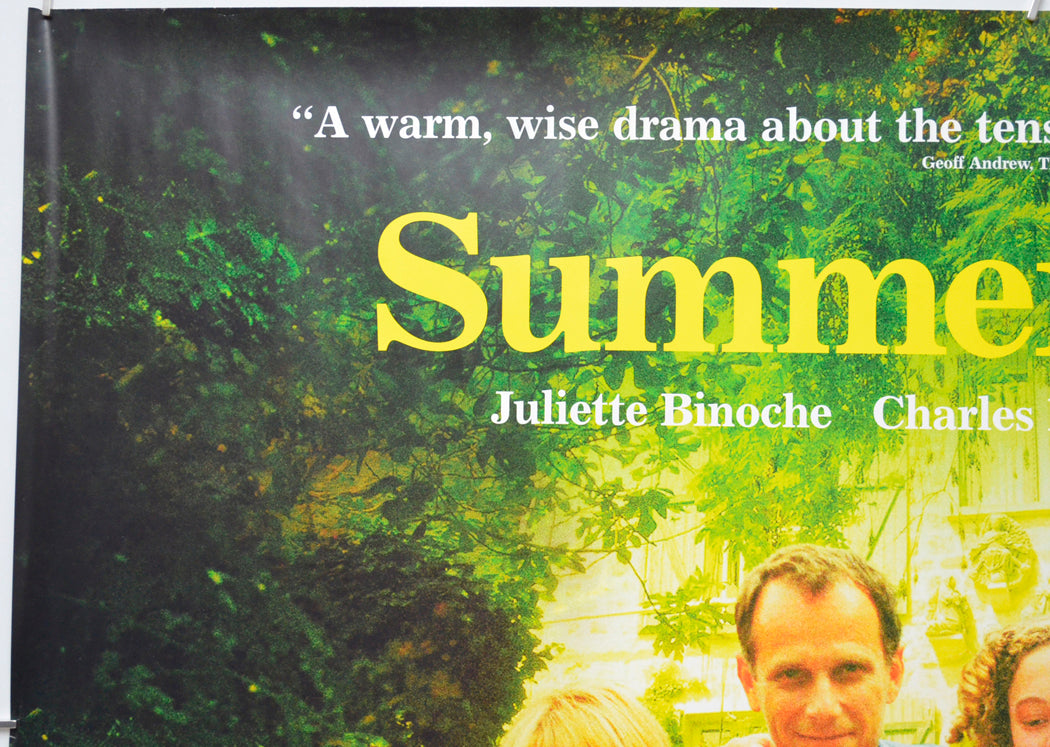 SUMMER HOURS (Top Left) Cinema Quad Movie Poster 