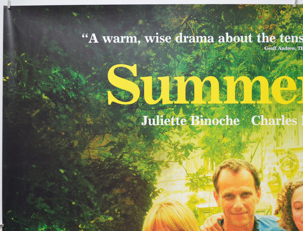 SUMMER HOURS (Top Left) Cinema Quad Movie Poster 